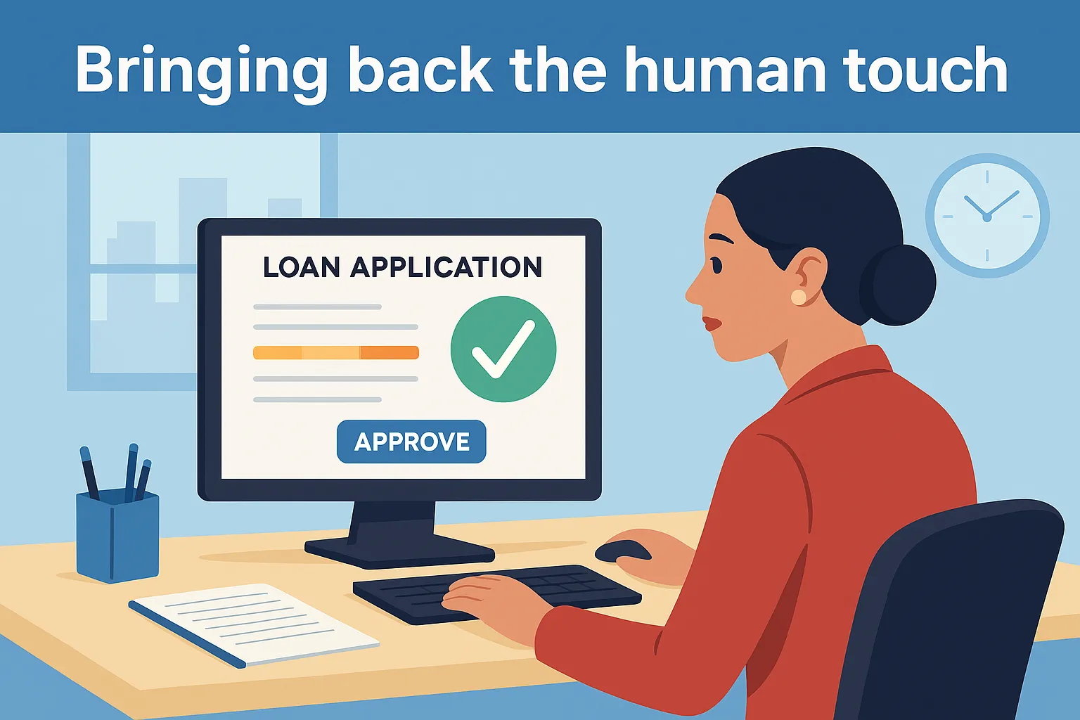 Various credit products and their AI-driven assessment systems in a modern banking environment