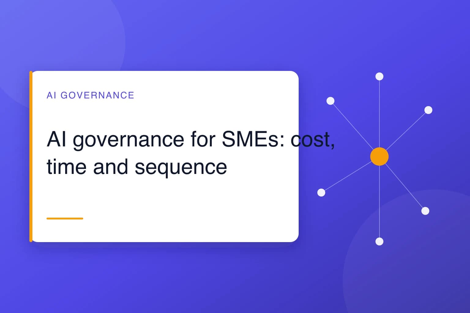 AI governance in het mkb: wat het kost, hoe lang het duurt en in welke volgorde