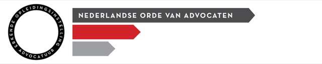 Netherlands Bar (NOvA) recognition logo: recognised training institution