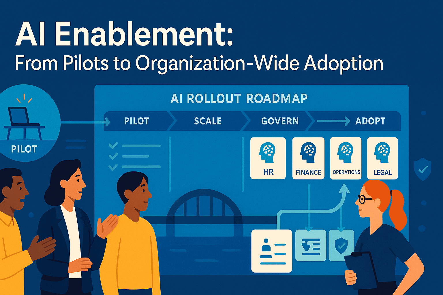 AI Enablement: from pilot projects to organization-wide adoption